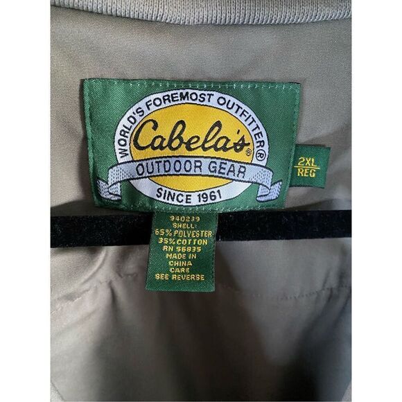 Cabela’s men’s plus size fly fishing outdoor tactical utility vest S/2X - Picture 7 of 7